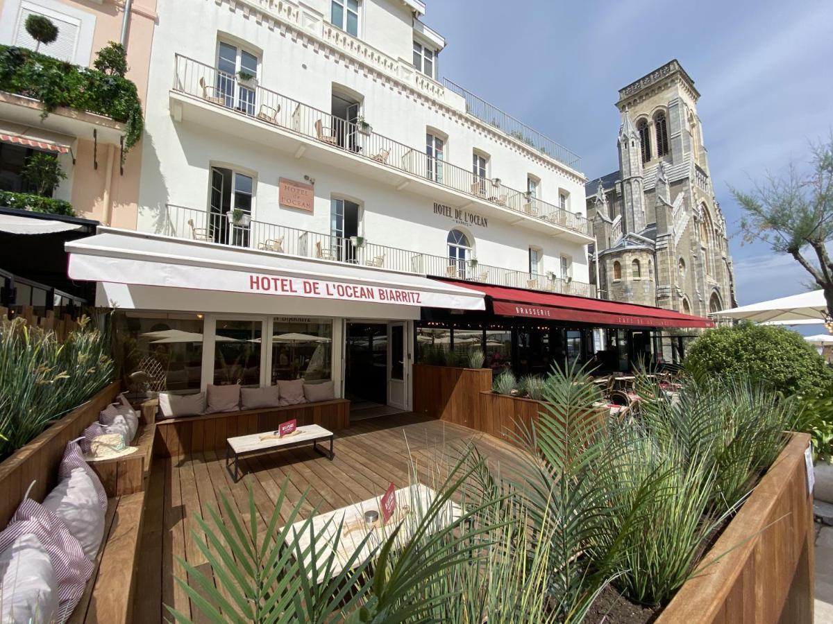 Hotel De L'Ocean Biarritz Kültér fotó